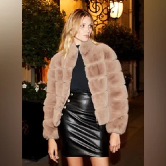 Generation Love Jodi Faux Fur Jacket - Picture 2 of 3